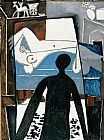 Pablo Picasso Canvas Paintings - The Shadow